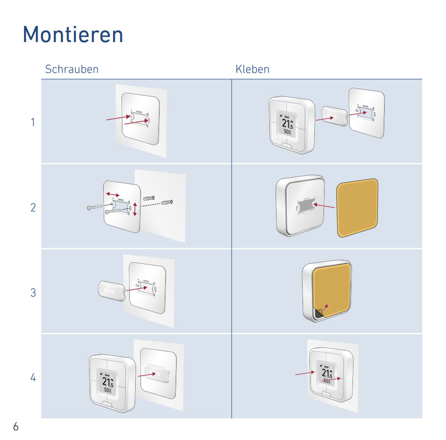 Benutzerhandbuch für AVM FRITZ!DECT 440 Taster