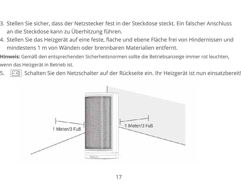 Benutzerhandbuch für Govee Smarte Heizung H713B