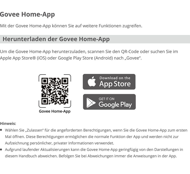 Benutzerhandbuch für Govee Smarte Heizung H713B