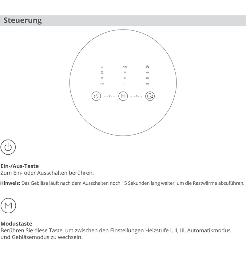 Benutzerhandbuch für GoveeLife Smarte Heizung H713C