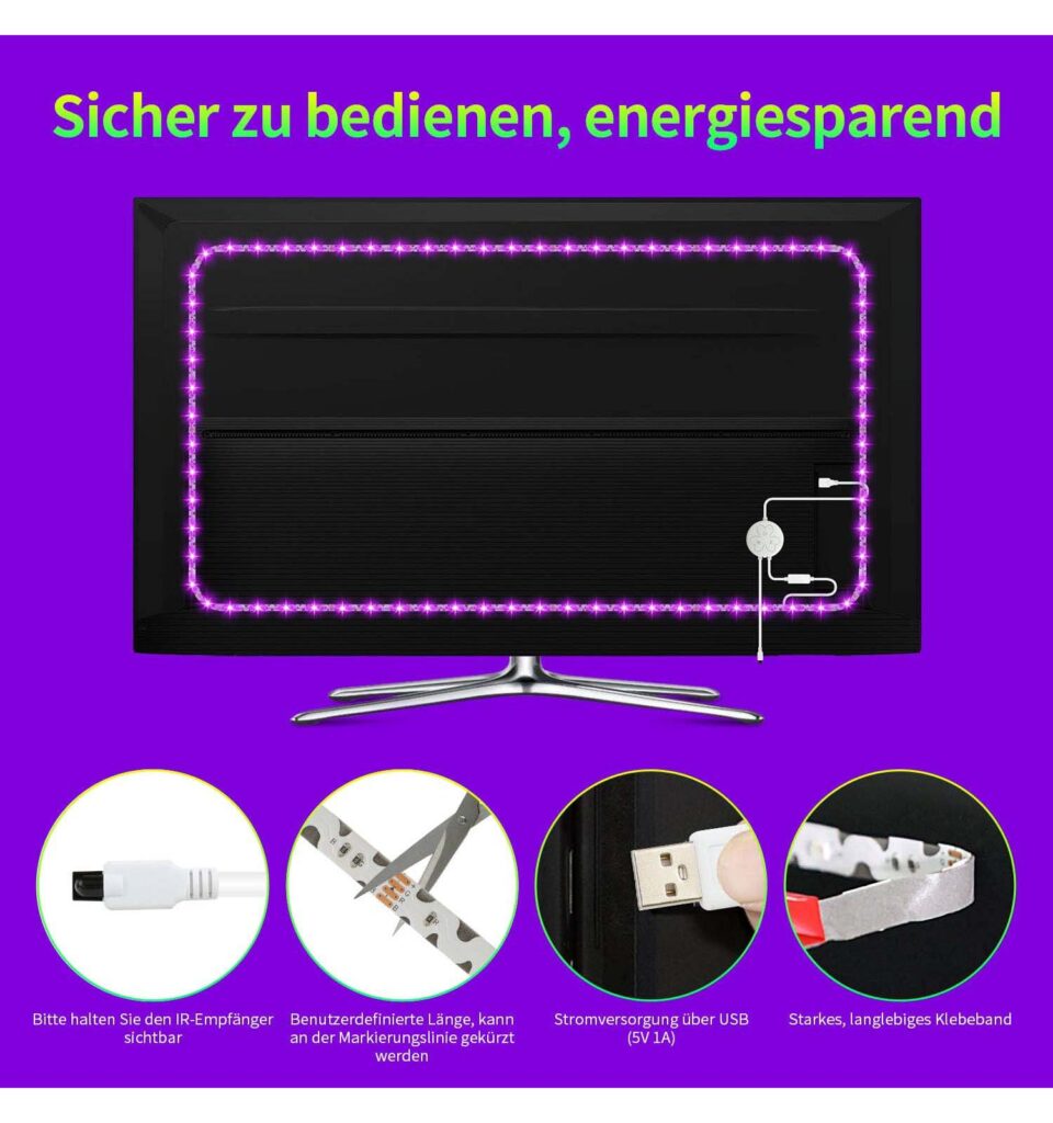 Hamlite LED TV Hintergrundbeleuchtung für 60-65 Zoll