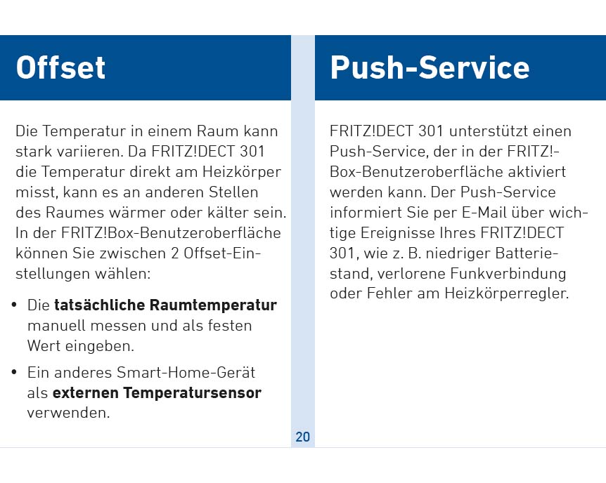 Montageanleitung für AVM FRITZ!DECT 301 Heizkörperregler