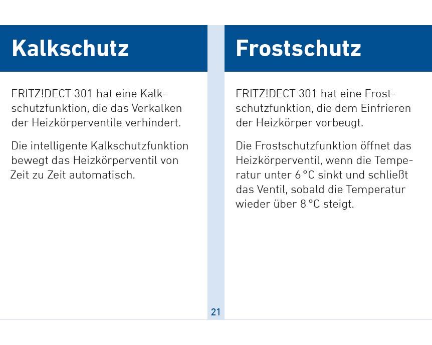 Montageanleitung für AVM FRITZ!DECT 301 Heizkörperregler