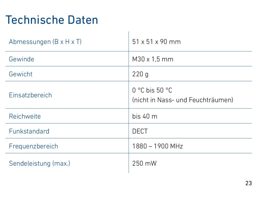 Anleitung FRITZ!DECT 302