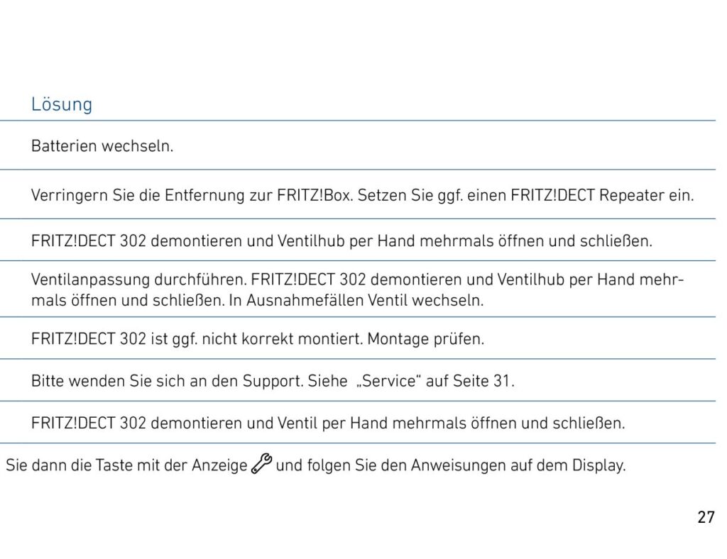 Anleitung FRITZ!DECT 302