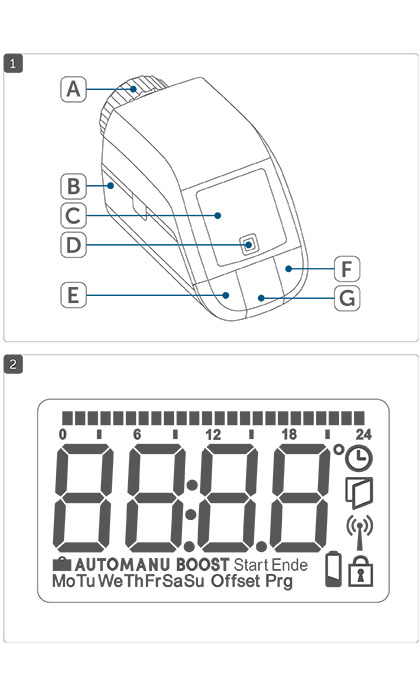 Montageanleitung für Homematic IP Heizkörperthermostat Basic