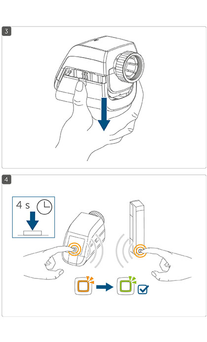 Montageanleitung für Homematic IP Heizkörperthermostat Basic