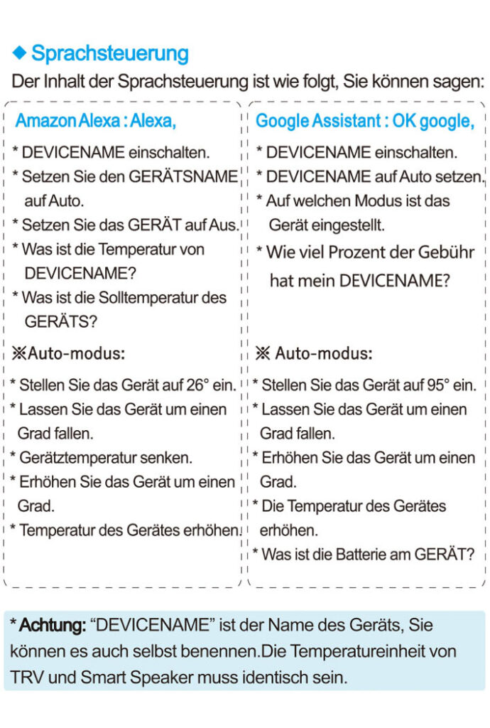 Anleitung Thermostat für Heizkörper