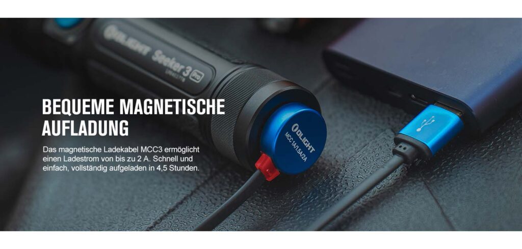 USB Wiederaufladbare Taschenlampe