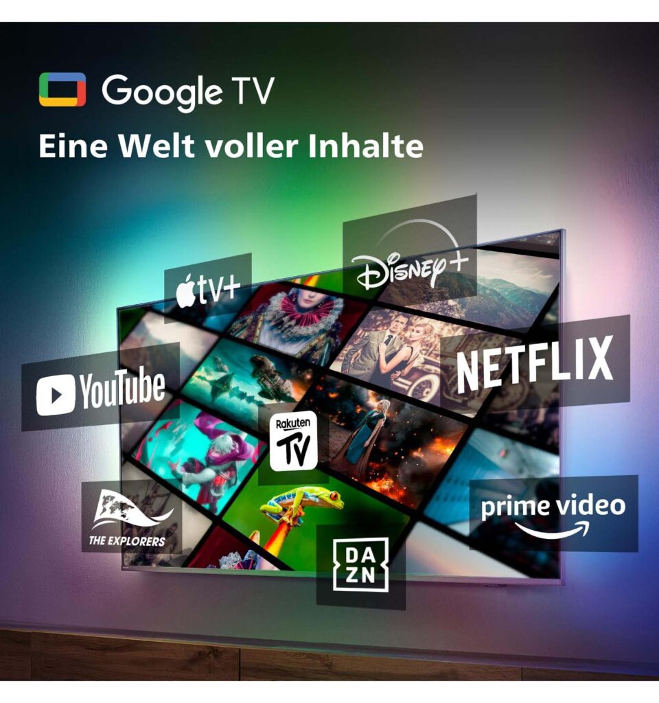 Fernseher mit Ambilight