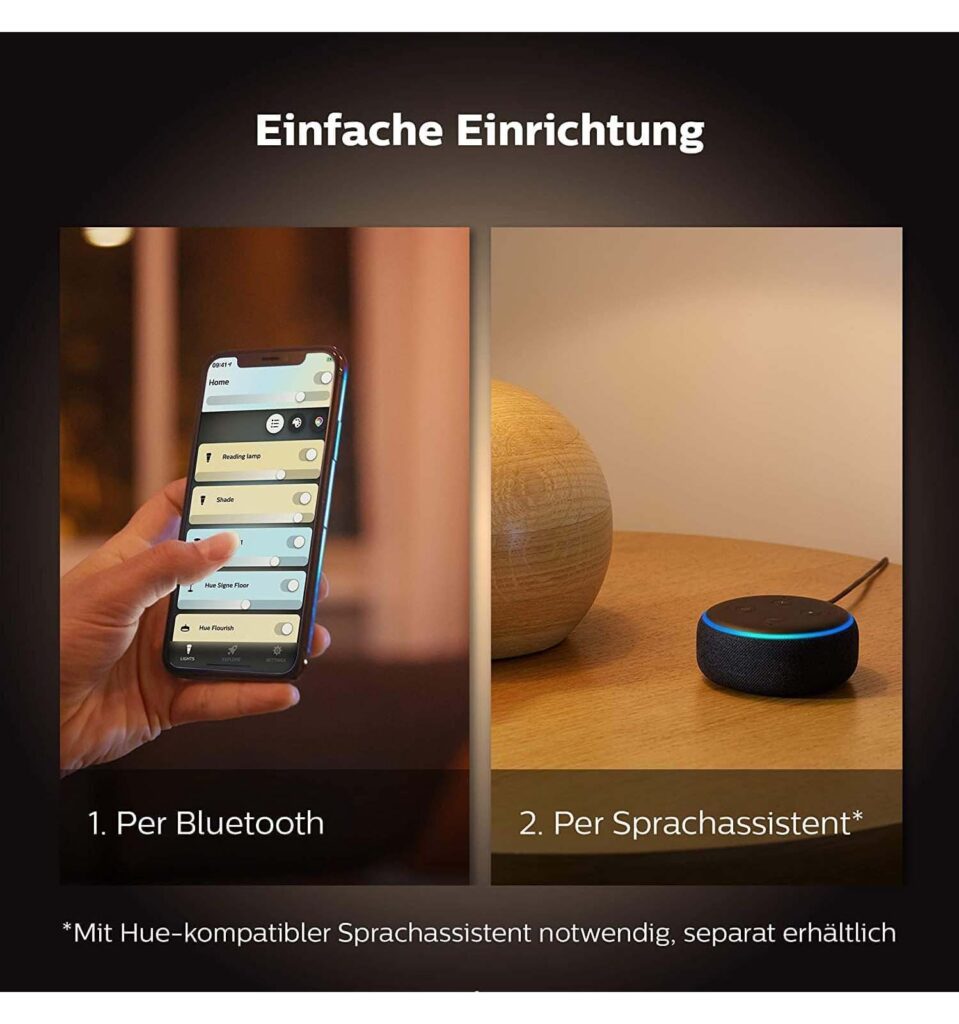 Philips Hue Fair Deckenleuchte weiß mit Dimmschalter