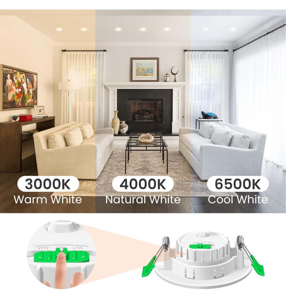 ALUSSO LED Einbaustrahler 230V 6W 540lm