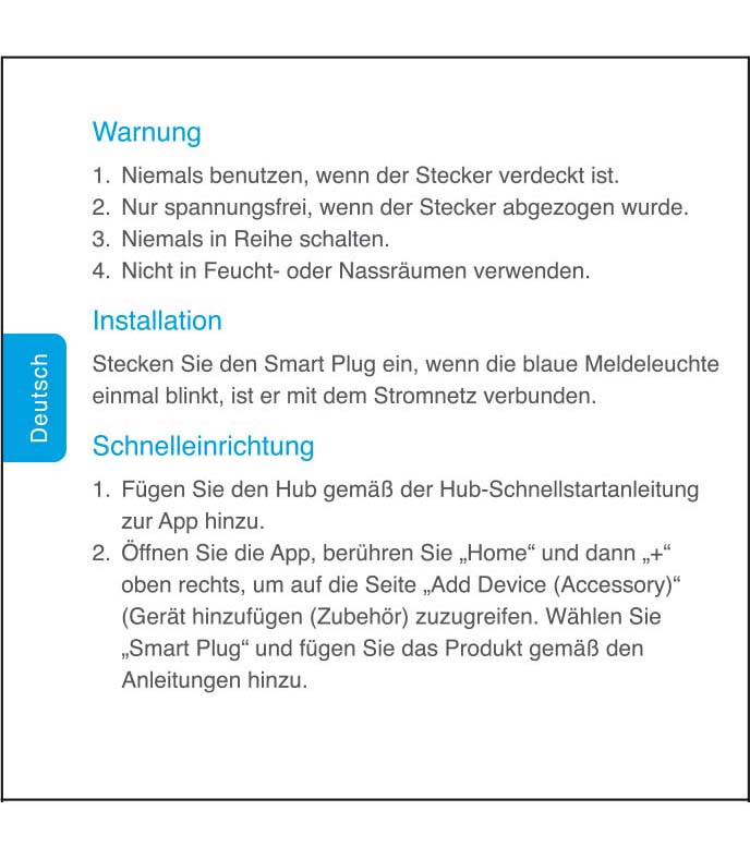 Benutzerhandbuch für Aqara Smarte Steckdose Zigbee 3.0