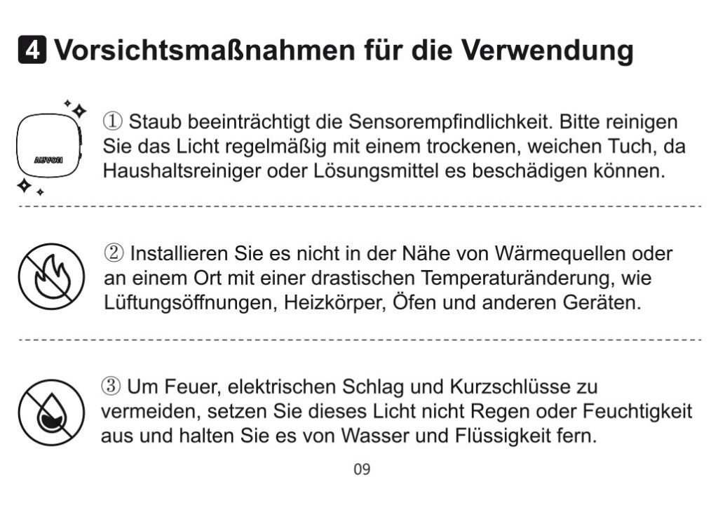 Anleitung für Nachtlicht mit Bewegungssensor und Dämmerungssensor