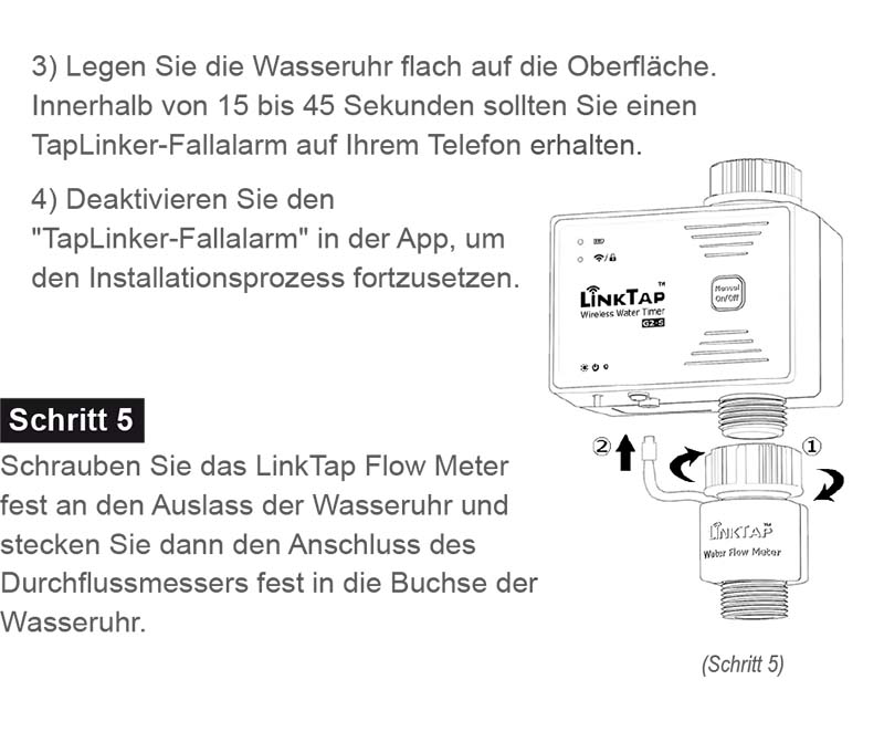 Benutzerhandbuch für LinkTap G2S Bewässerungscomputer