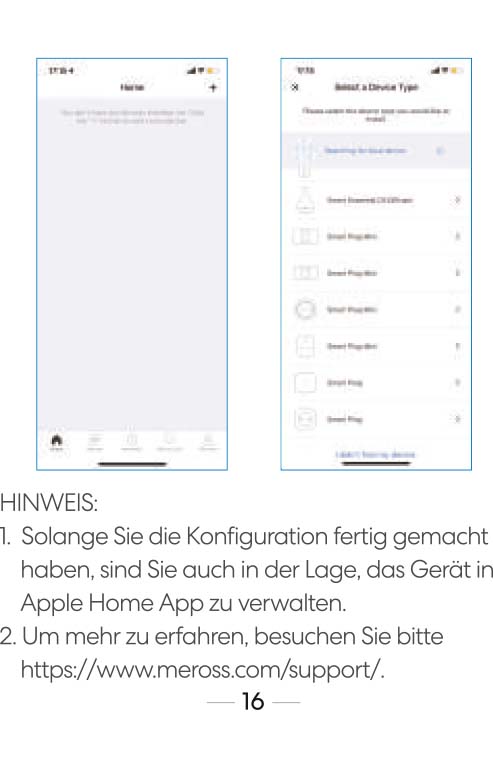 Benutzerhandbuch für Meross WLAN Smart Steckdose