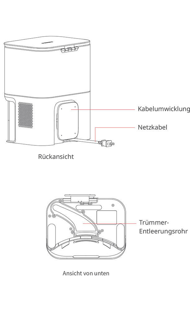 Benutzerhandbuch für SwitchBot Minisaugroboter K10+