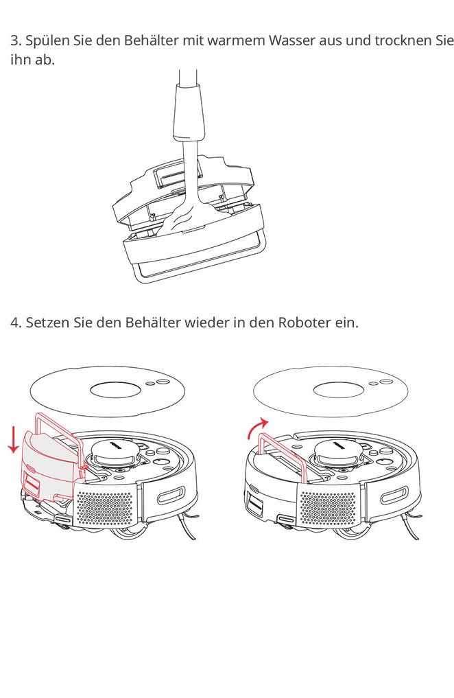 Benutzerhandbuch für SwitchBot Minisaugroboter K10+