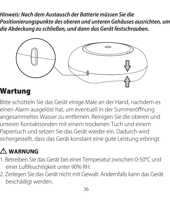 Anleitung X-Sense WLAN Wassersensor