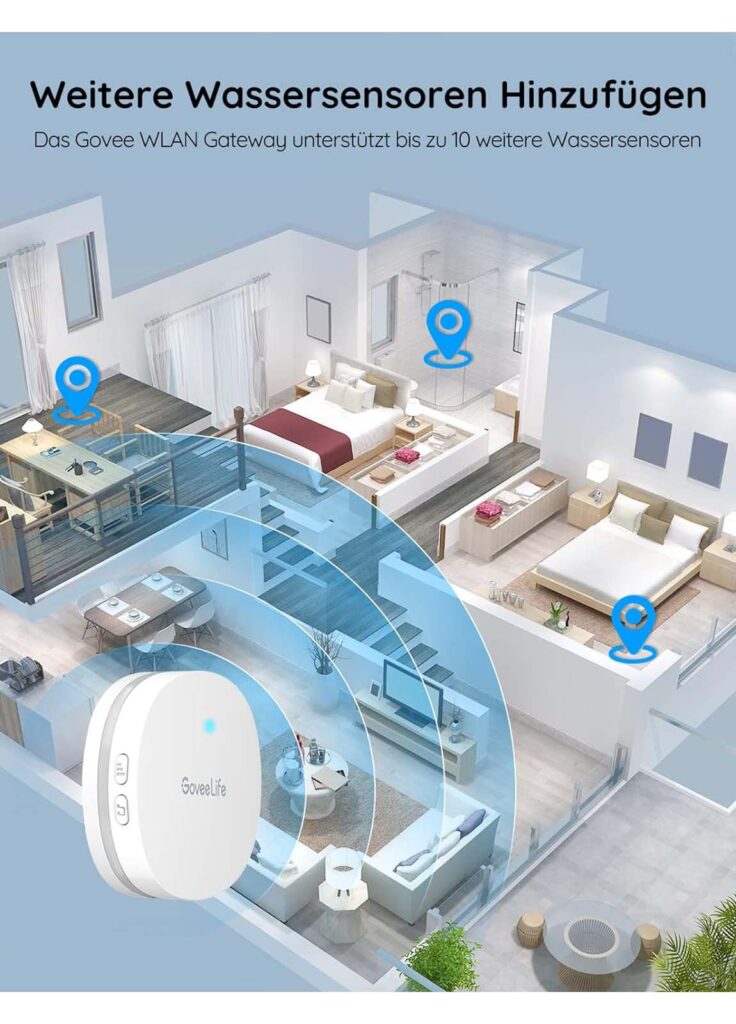 GoveeLife Wi-Fi Wassersensor