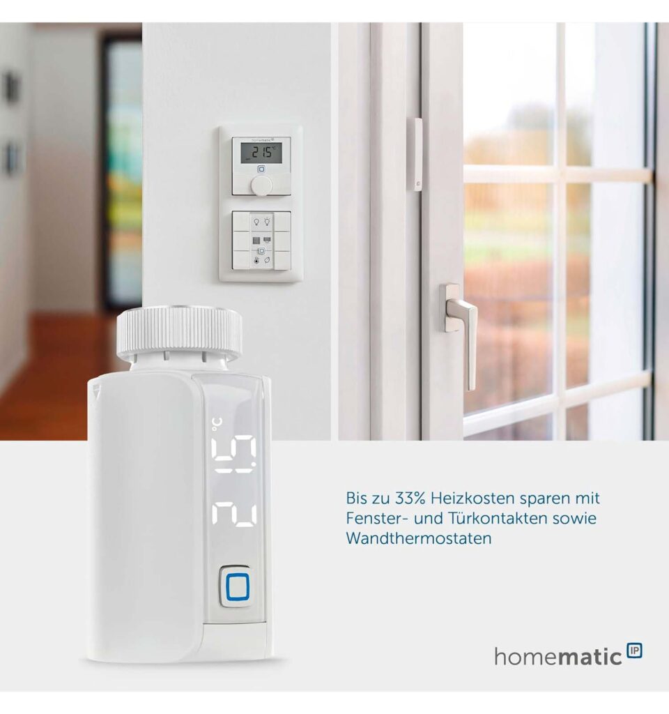 Homematic IP Smart Home Heizkörperthermostat Evo