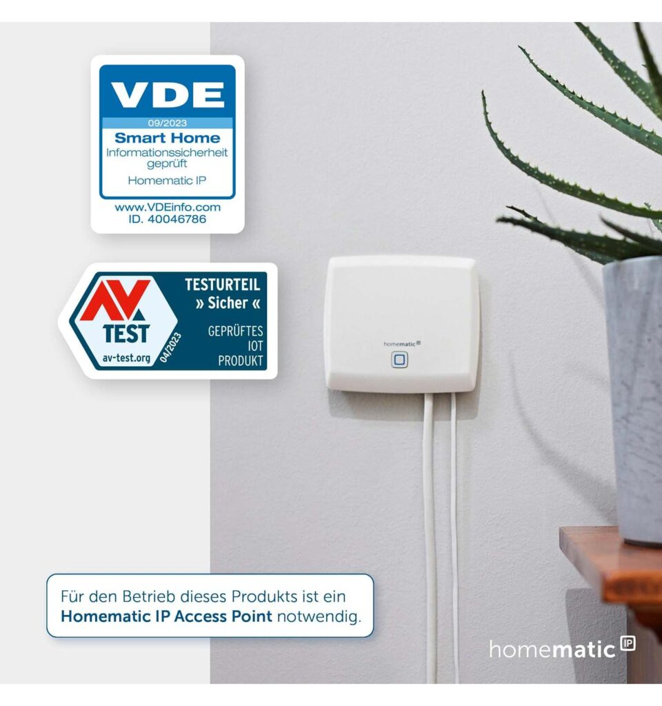 Homematic IP Smart Home Heizkörperthermostat Evo