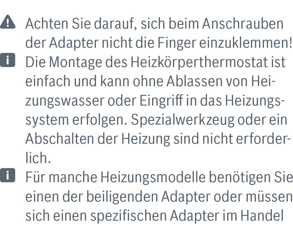 Benutzerhandbuch Bosch Smartes Heizkörper-Thermostat II