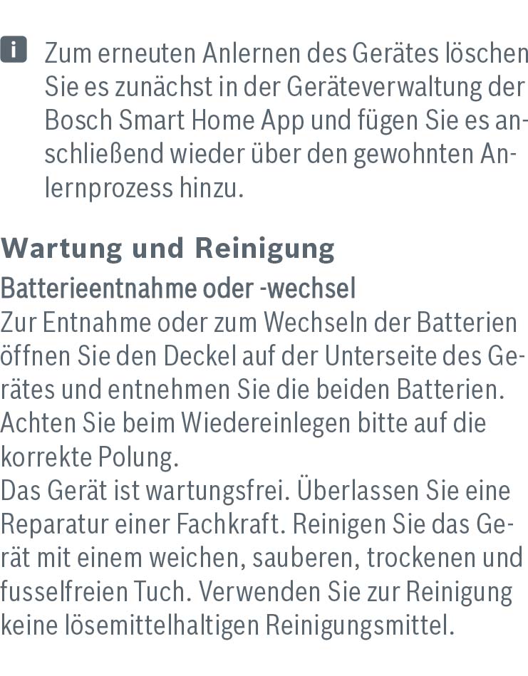 Anleitung Bosch Smartes Heizkörper-Thermostat II