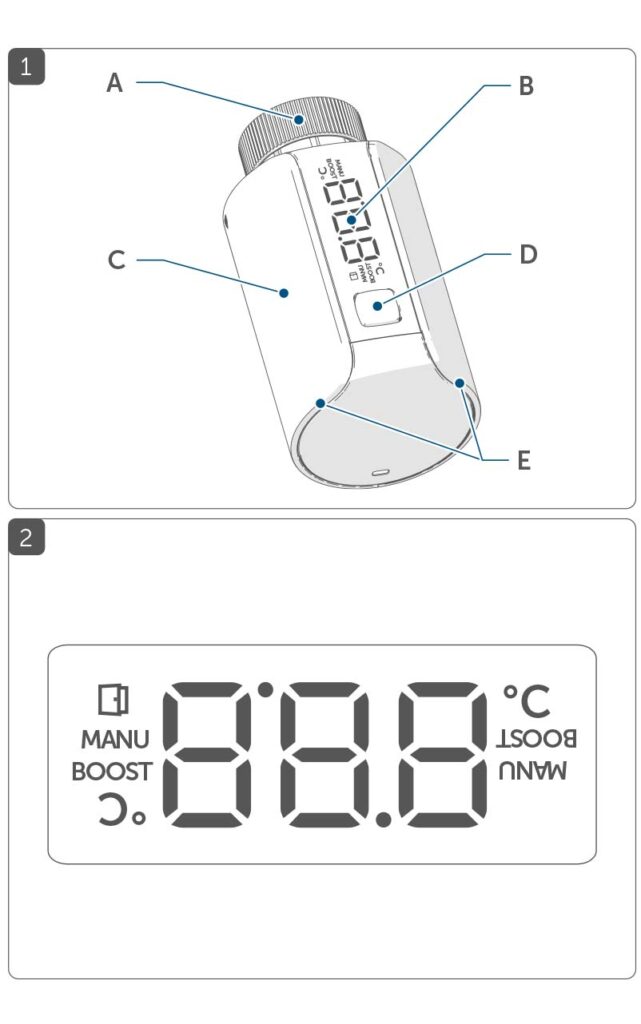 Montageanleitung für Homematic IP Heizkörperthermostat Evo