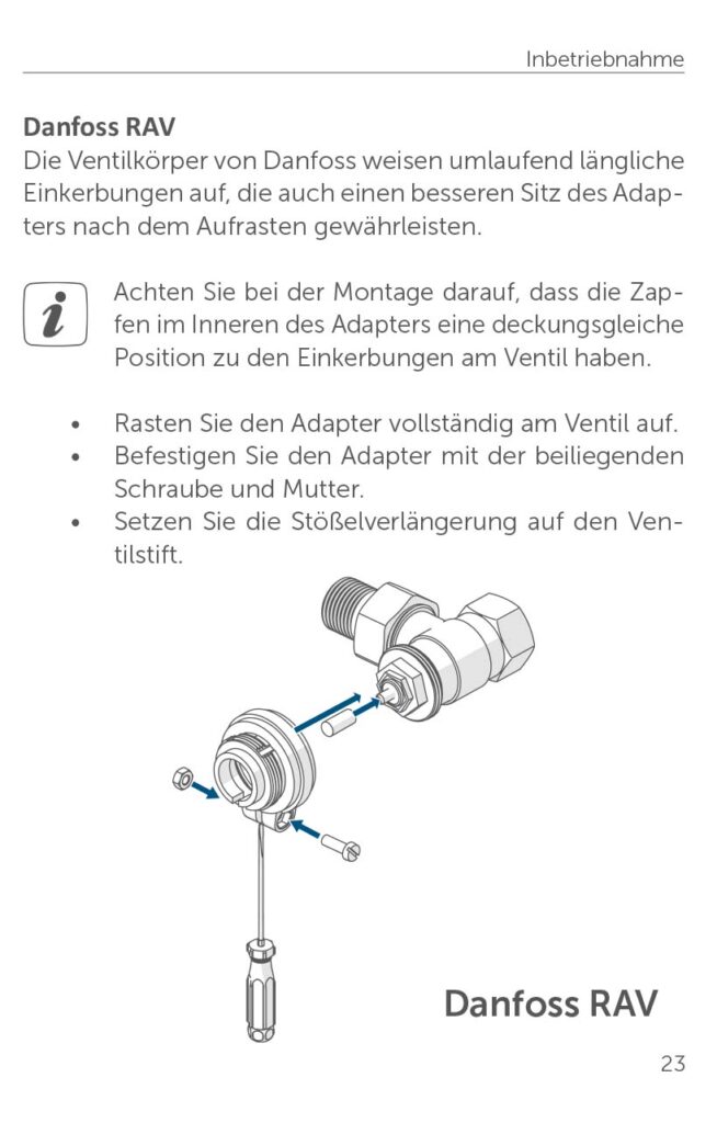 Homematic Heizkörper-Thermostat Anleitung