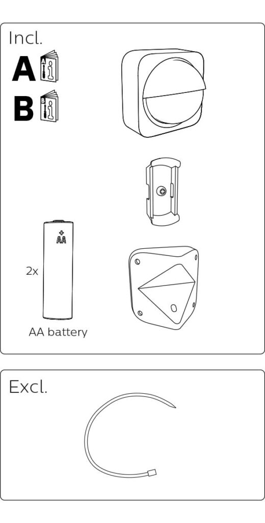 Montageanleitung für Philips Hue Bewegungsmelder