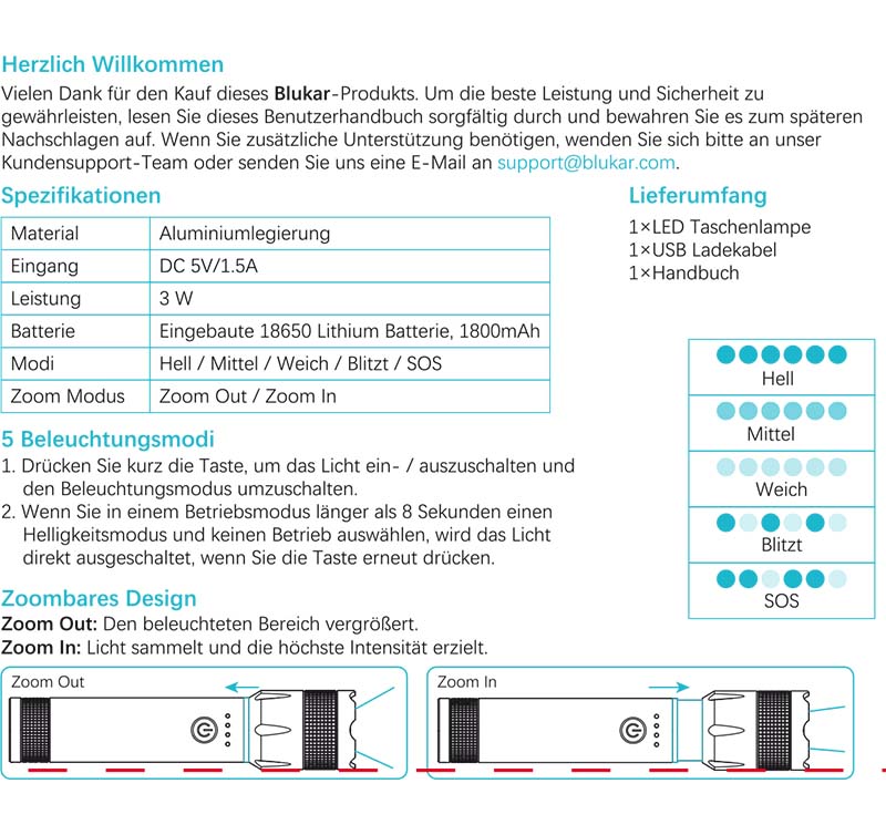 Benutzerhandbuch-Blukar-K9136-LED-Taschenlampe-001