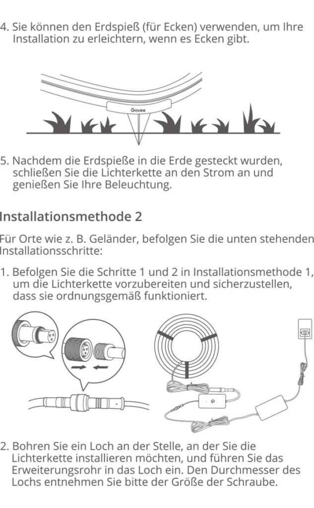 Anleitung Neon 10m