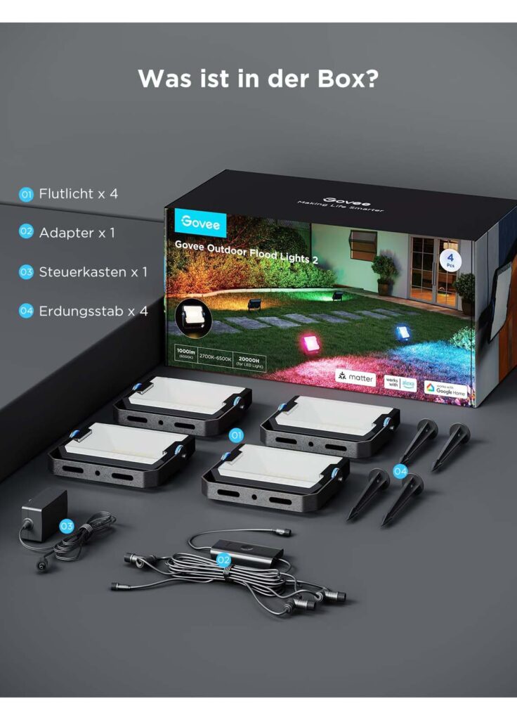 Govee Outdoor Flood Lights