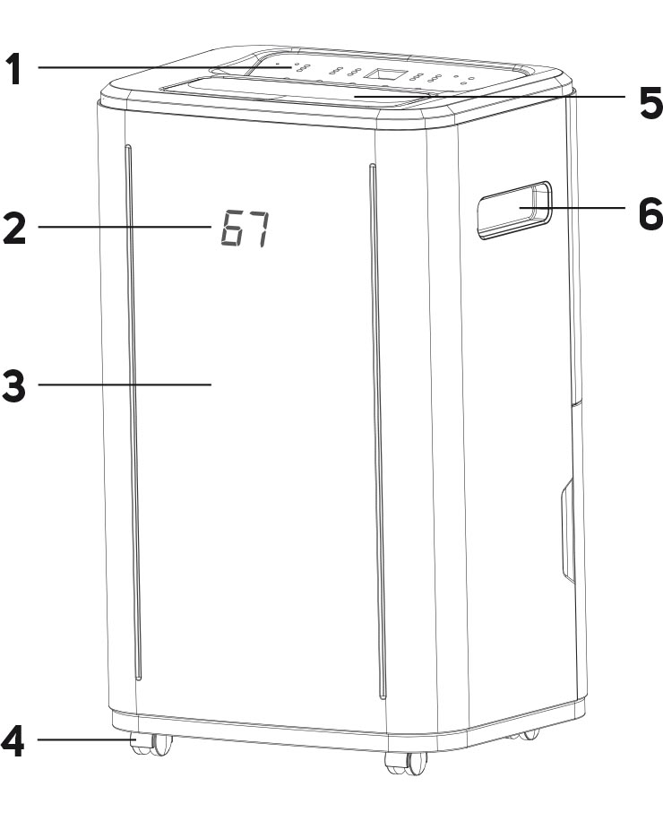 Benutzerhandbuch für Sencor SDH 2028WH Luftentfeuchter