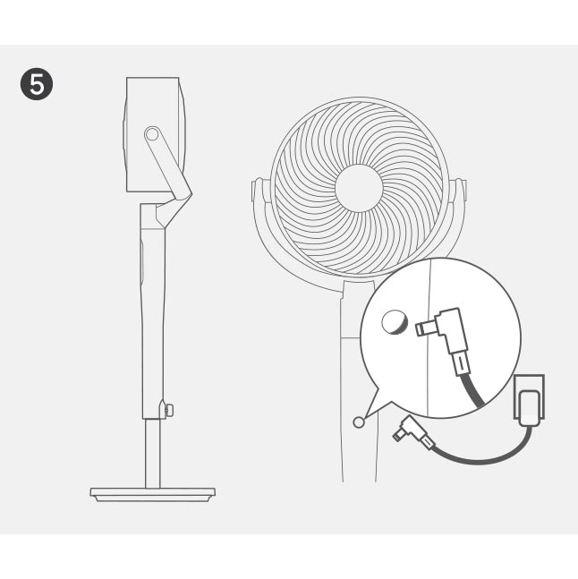 Benutzerhandbuch für Dreo Ventilator PolyFan 513S DR-HAF003S